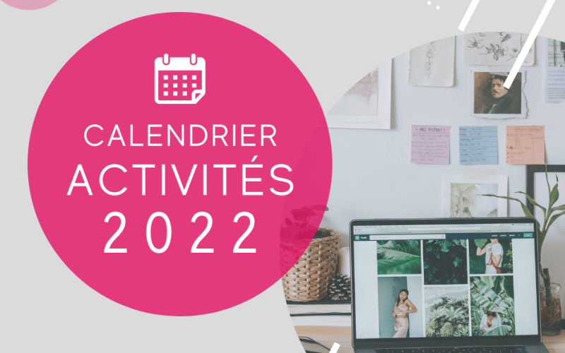 Calendrier formations 2022